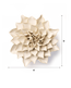 Ivory Autumn Azalea ceramic wall flower styled display — English Garden Collection