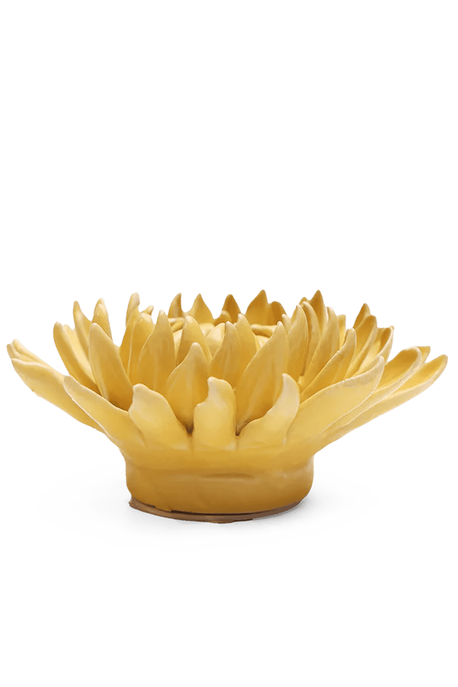 Canary Yellow Sarah Mum - Chive Ceramics Studio - Ceramic Flowers - Chive Ceramics Studio