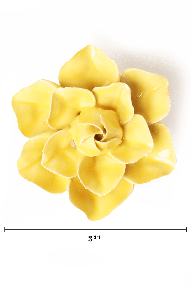 Buttercup Yellow Daffodil - Chive Ceramics Studio - Ceramic Flowers - Chive Ceramics Studio