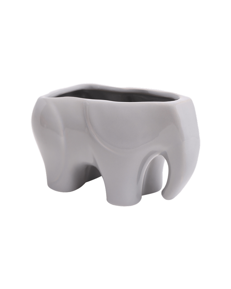 Elephant Ceramic Indoor Plant Pot For Succulents - Chive Ceramics Studio - Pots - Chive US