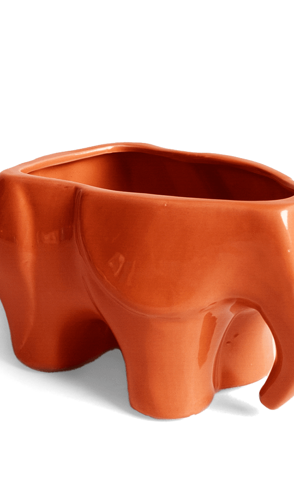 Elephant Ceramic Indoor Plant Pot For Succulents - Chive Ceramics Studio - Pots - Chive Ceramics Studio
