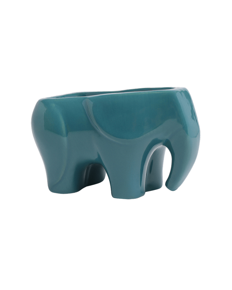 Elephant Ceramic Indoor Plant Pot For Succulents - Chive Ceramics Studio - Pots - Chive US