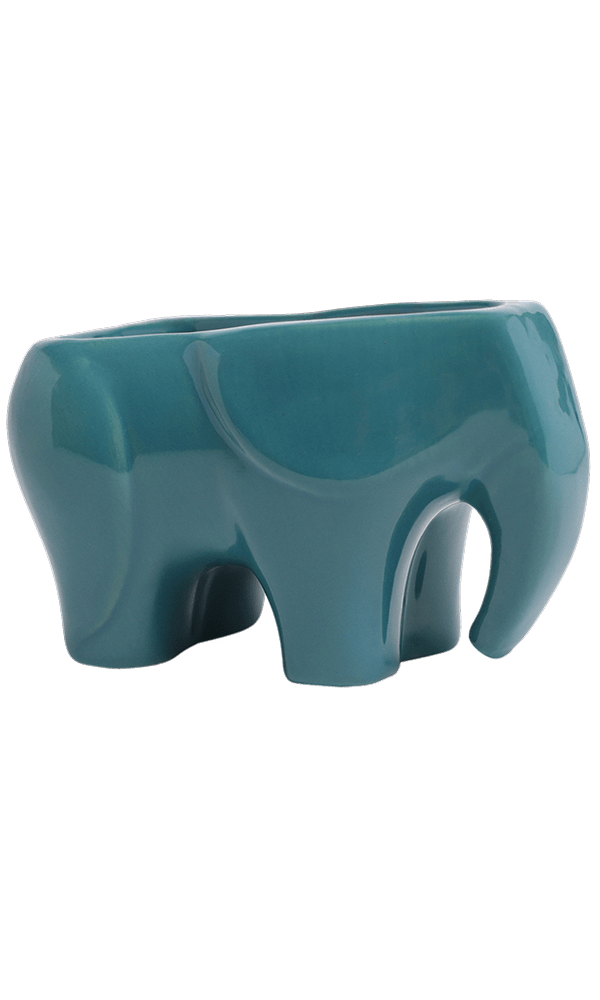 Elephant Ceramic Indoor Plant Pot For Succulents - Chive Ceramics Studio - Pots - Chive US