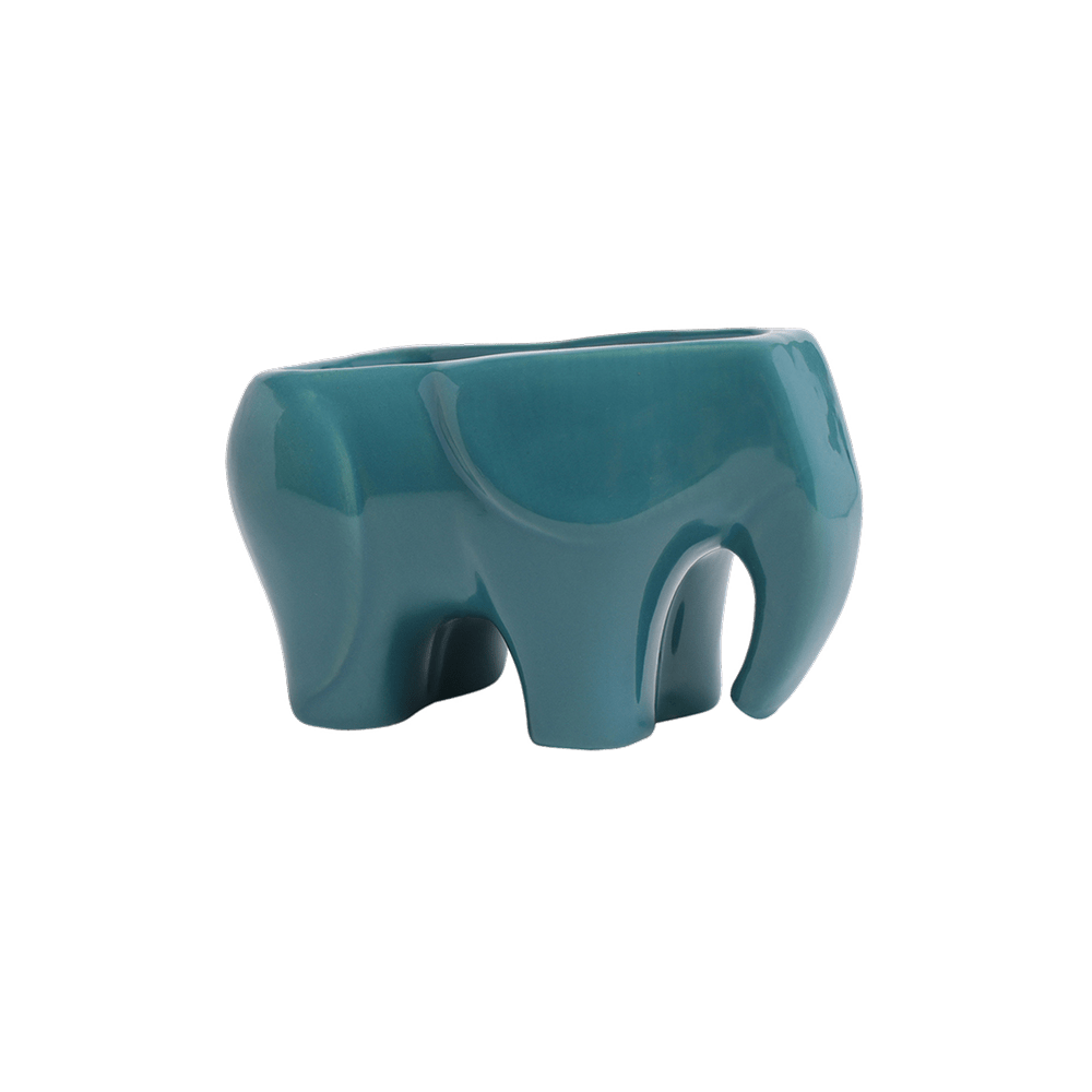 Elephant Ceramic Indoor Plant Pot For Succulents - Chive Ceramics Studio - Pots - Chive US