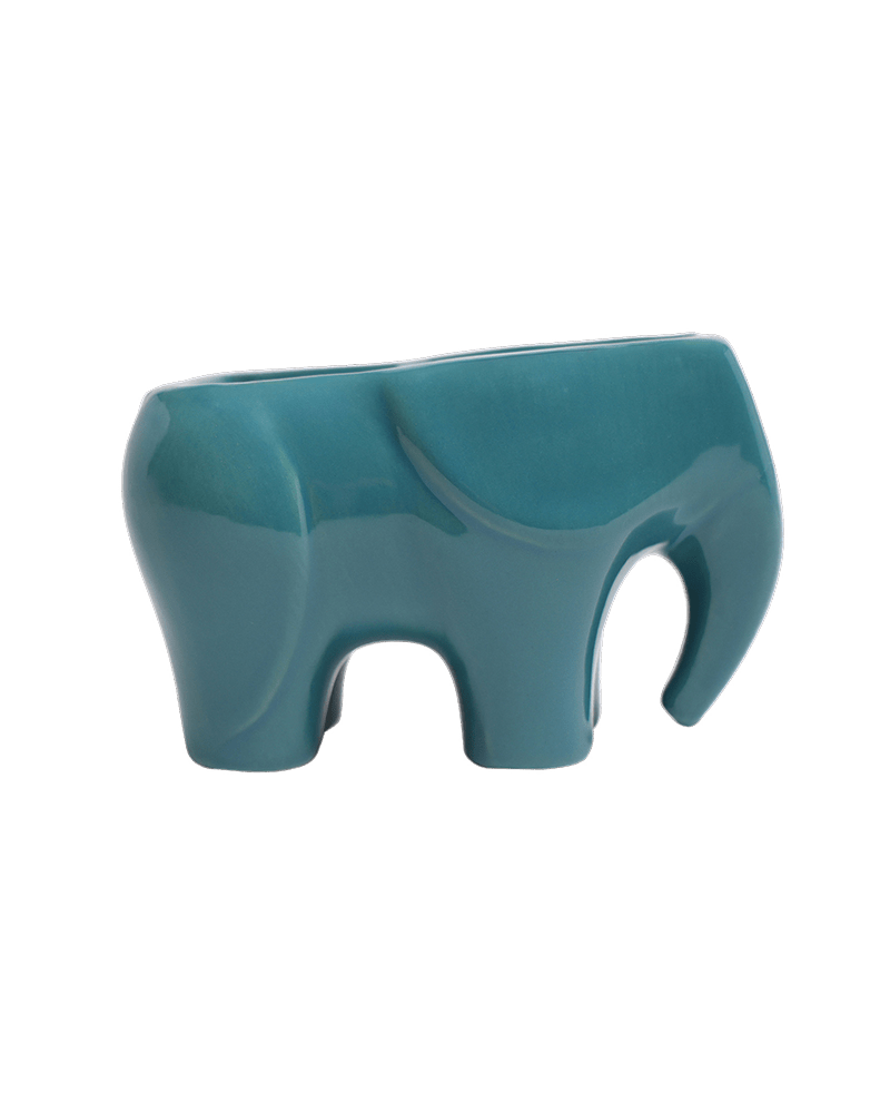 Elephant Ceramic Indoor Plant Pot For Succulents - Chive Ceramics Studio - Pots - Chive US