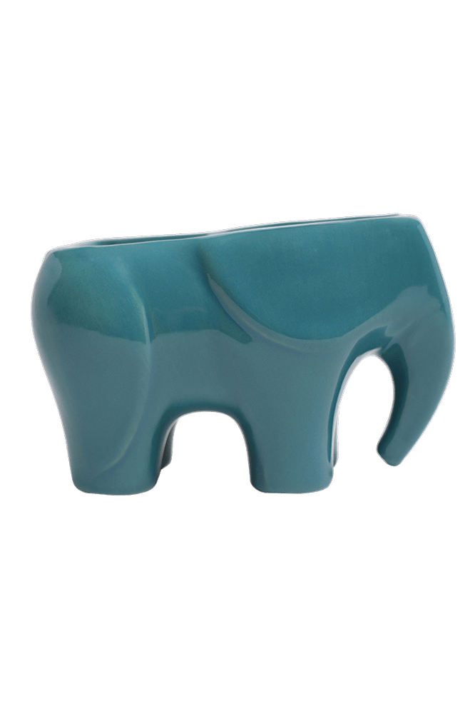 Elephant Ceramic Indoor Plant Pot For Succulents - Chive Ceramics Studio - Pots - Chive US