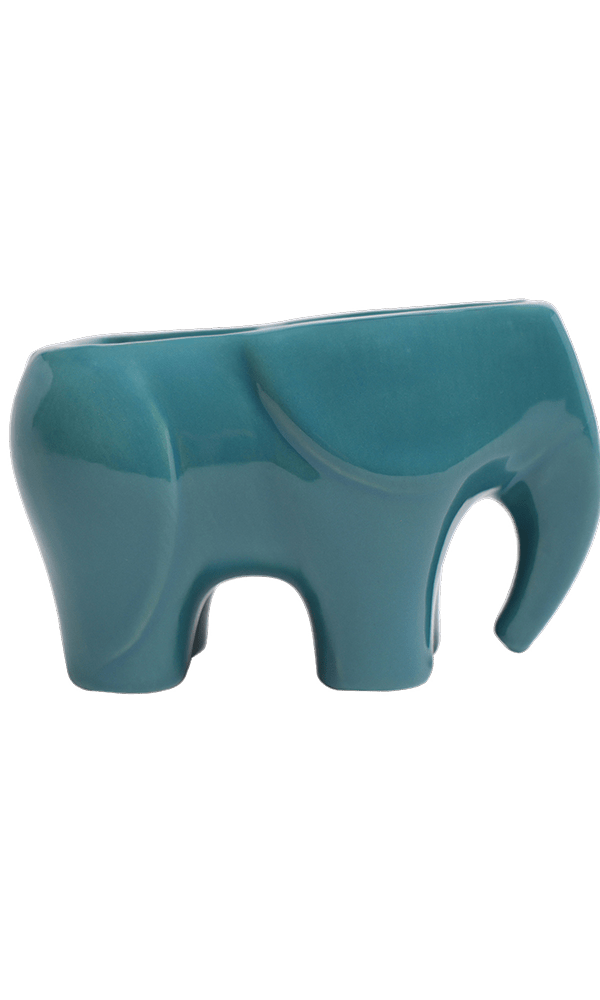 Elephant Ceramic Indoor Plant Pot For Succulents - Chive Ceramics Studio - Pots - Chive US