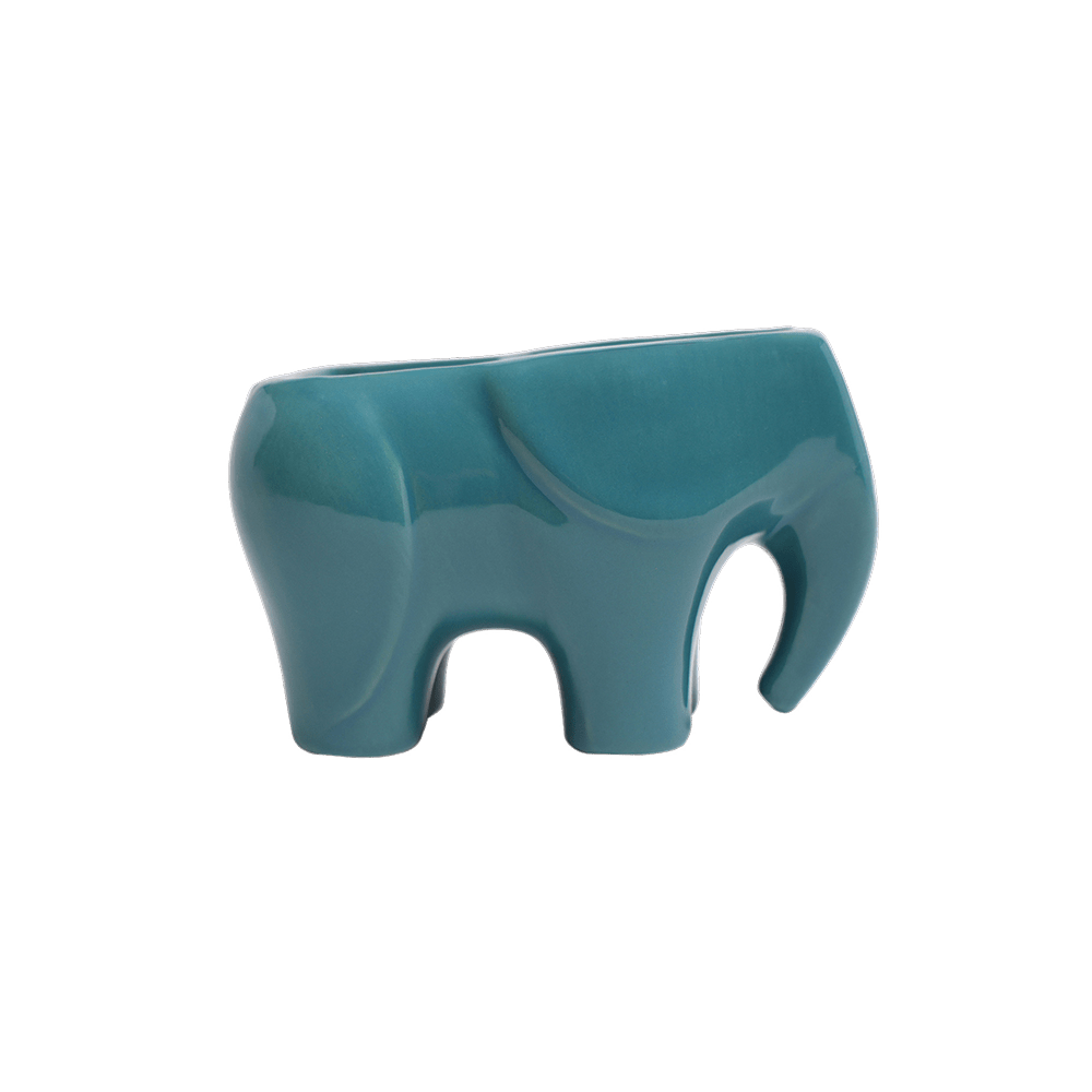 Elephant Ceramic Indoor Plant Pot For Succulents - Chive Ceramics Studio - Pots - Chive US