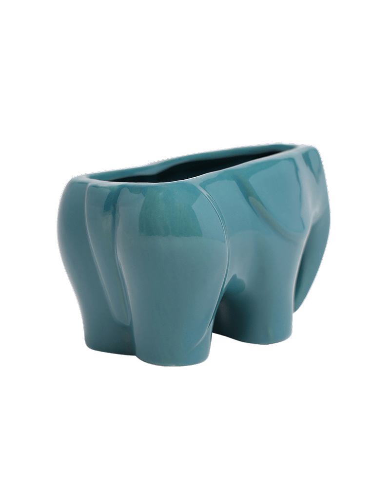 Elephant Ceramic Indoor Plant Pot For Succulents - Chive Ceramics Studio - Pots - Chive US