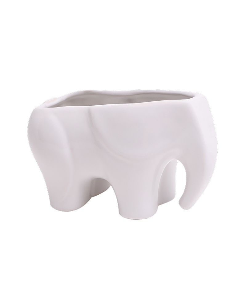 Elephant Ceramic Indoor Plant Pot For Succulents - Chive Ceramics Studio - Pots - Chive US