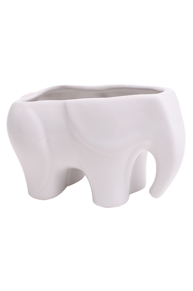 Elephant Ceramic Indoor Plant Pot For Succulents - Chive Ceramics Studio - Pots - Chive US