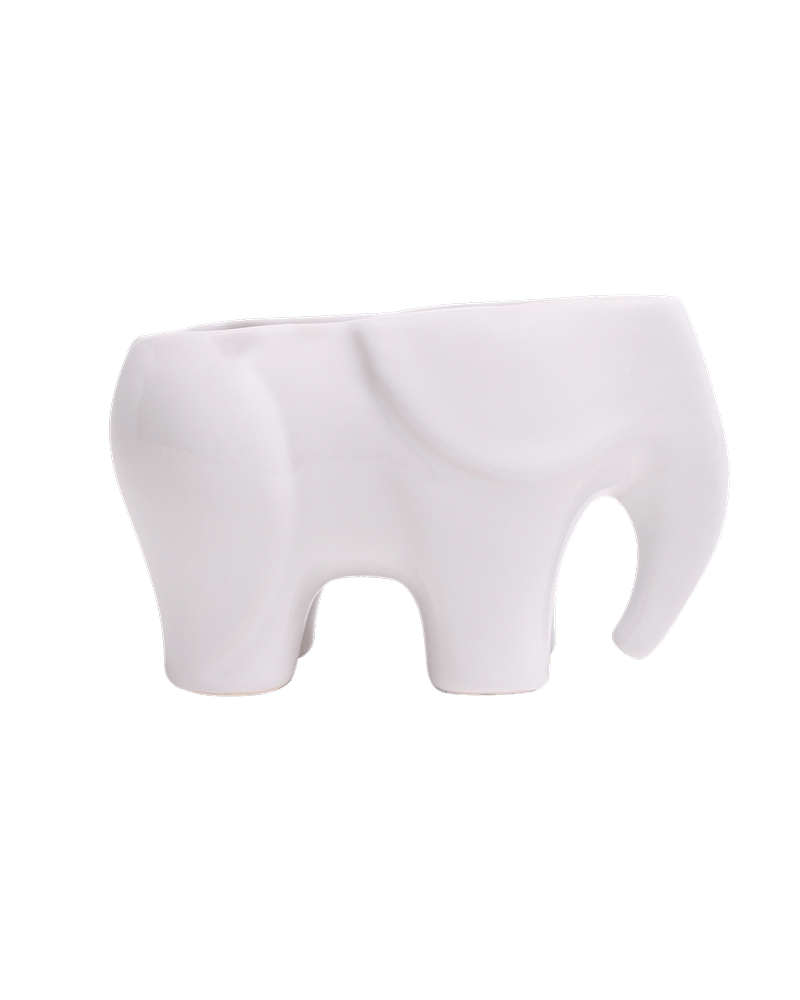 Elephant Ceramic Indoor Plant Pot For Succulents - Chive Ceramics Studio - Pots - Chive US