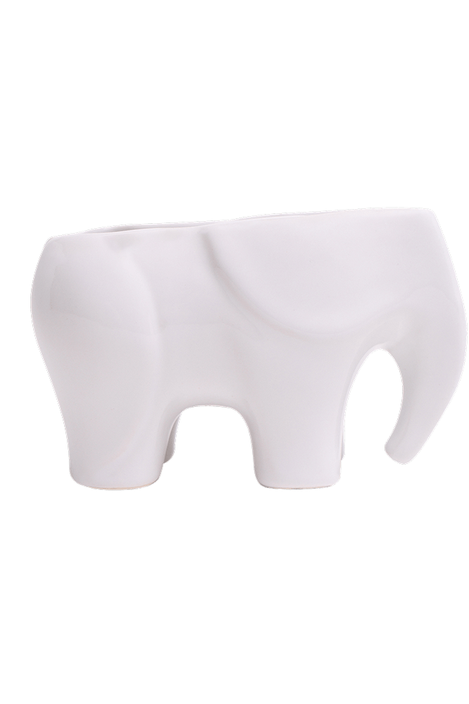 Elephant Ceramic Indoor Plant Pot For Succulents - Chive Ceramics Studio - Pots - Chive US
