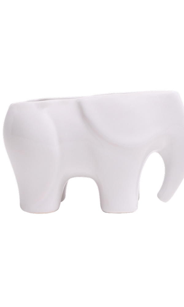 Elephant Ceramic Indoor Plant Pot For Succulents - Chive Ceramics Studio - Pots - Chive US