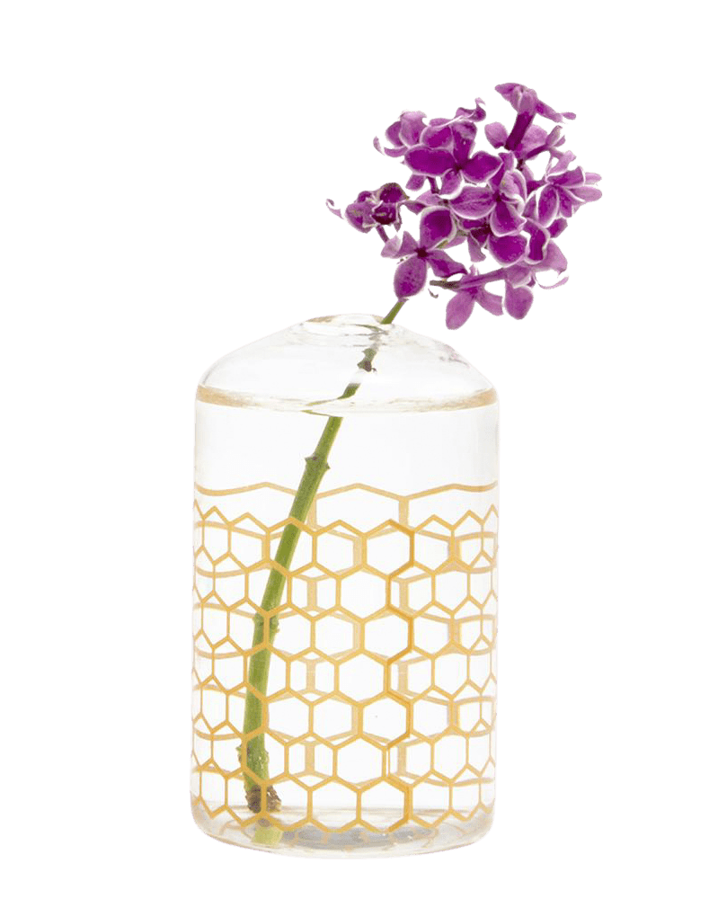 Elon Glass Bud Vase For Flowers - Chive Ceramics Studio - Vases - Chive US