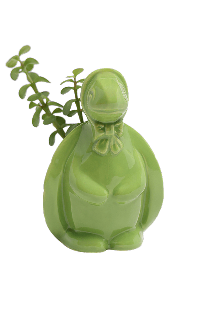 Turtle Ceramic Indoor Plant Pot For Succulents - Chive Ceramics Studio - Pots - Chive Ceramics Studio