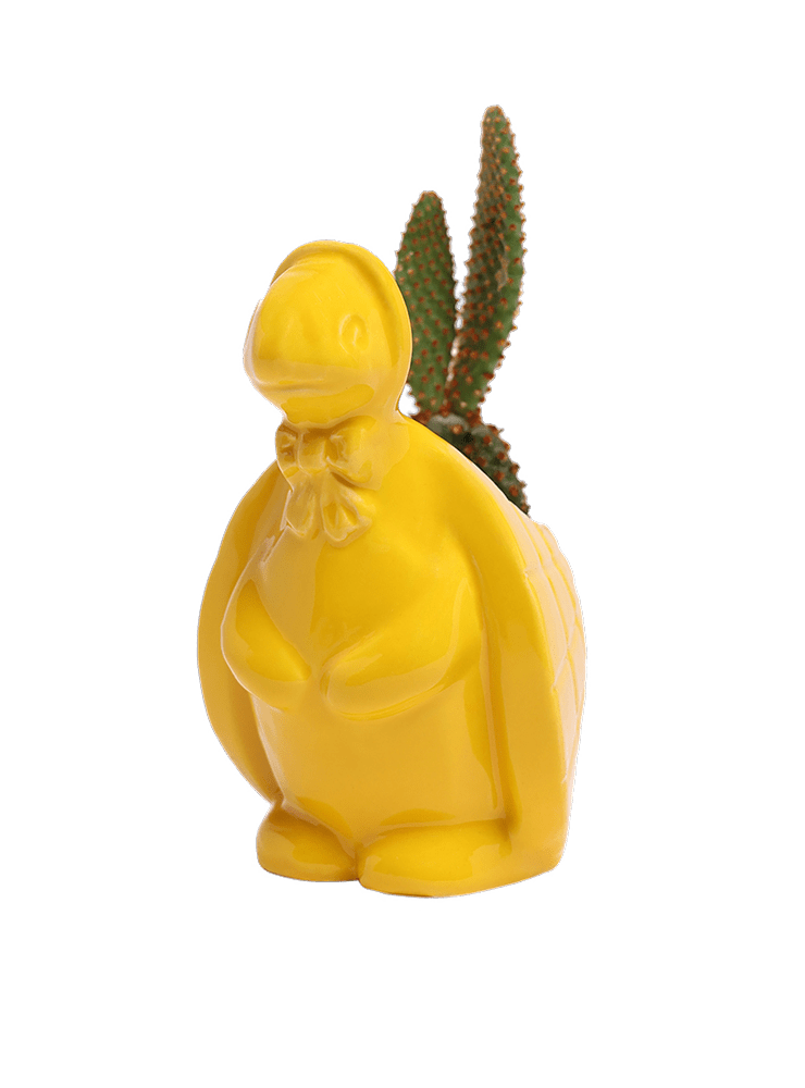 Turtle Ceramic Indoor Plant Pot For Succulents - Chive Ceramics Studio - Pots - Chive Ceramics Studio