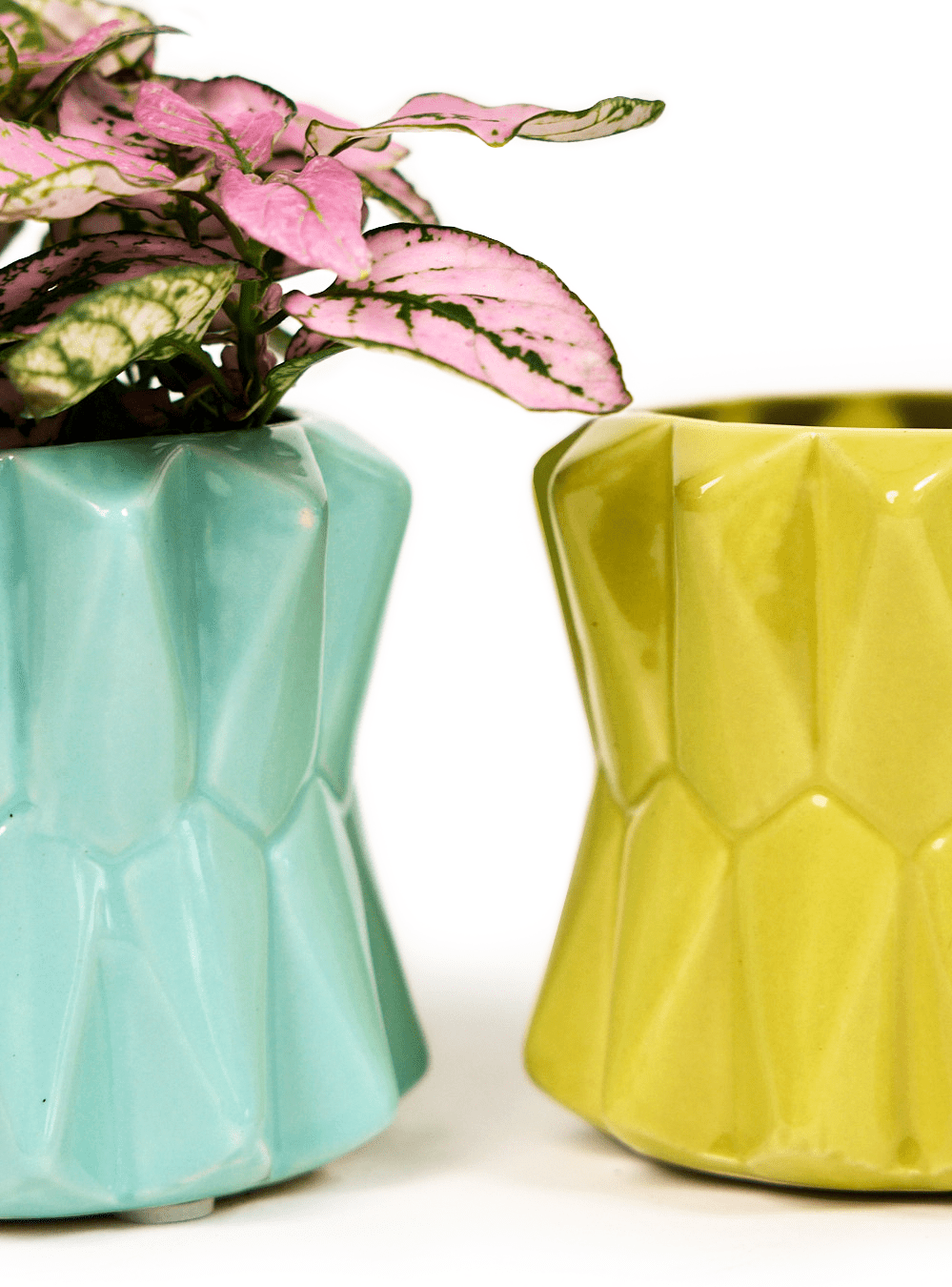 Fang Ceramic Modern Planter For Succulents - Chive Ceramics Studio - Pots - Chive Ceramics Studio