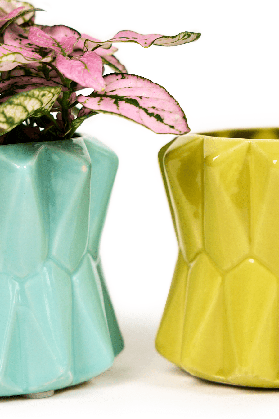 Fang Ceramic Modern Planter For Succulents - Chive Ceramics Studio - Pots - Chive Ceramics Studio