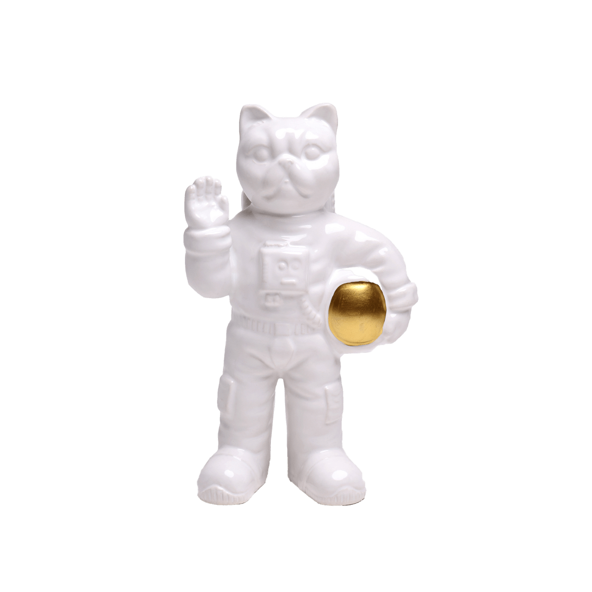 Felicette the Astronaut Ceramic Vase - Chive Ceramics Studio - Vases - Chive Ceramics Studio