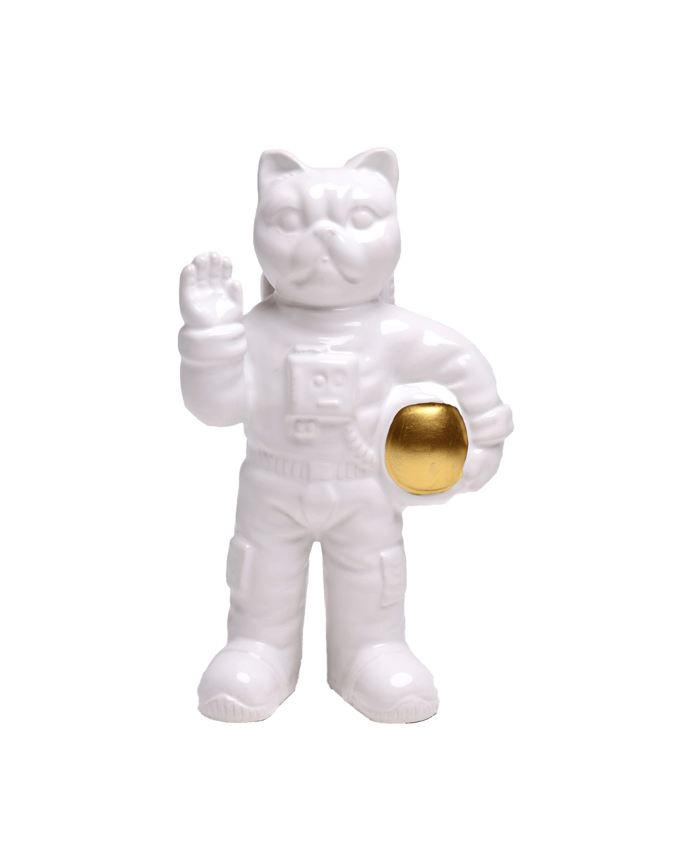 Astronaut Unique Ceramic Flower Vase - Chive Ceramics Studio - Vases - Chive Ceramics Studio