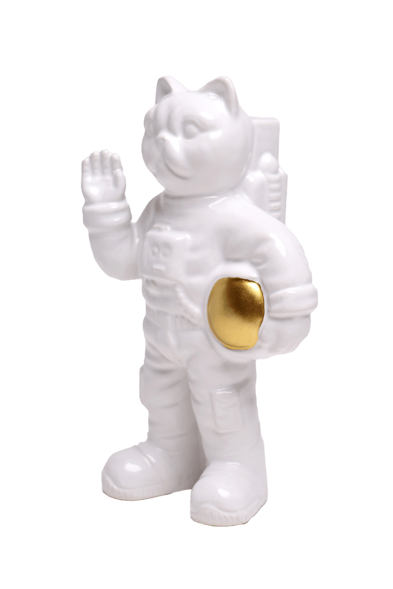Felicette the Astronaut Ceramic Vase - Chive Ceramics Studio - Vases - Chive Ceramics Studio
