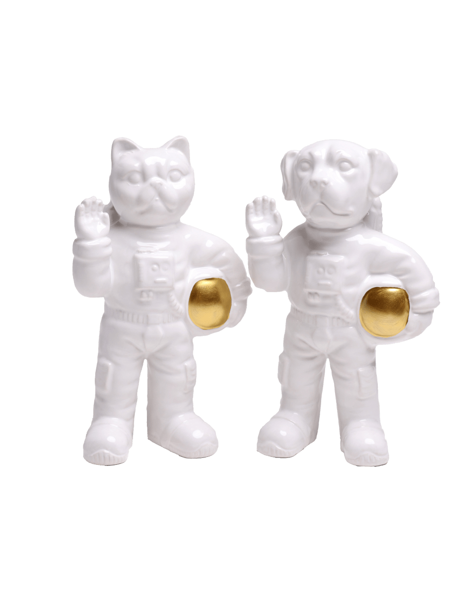 Astronaut Unique Ceramic Flower Vase - Chive Ceramics Studio - Vases - Chive Ceramics Studio