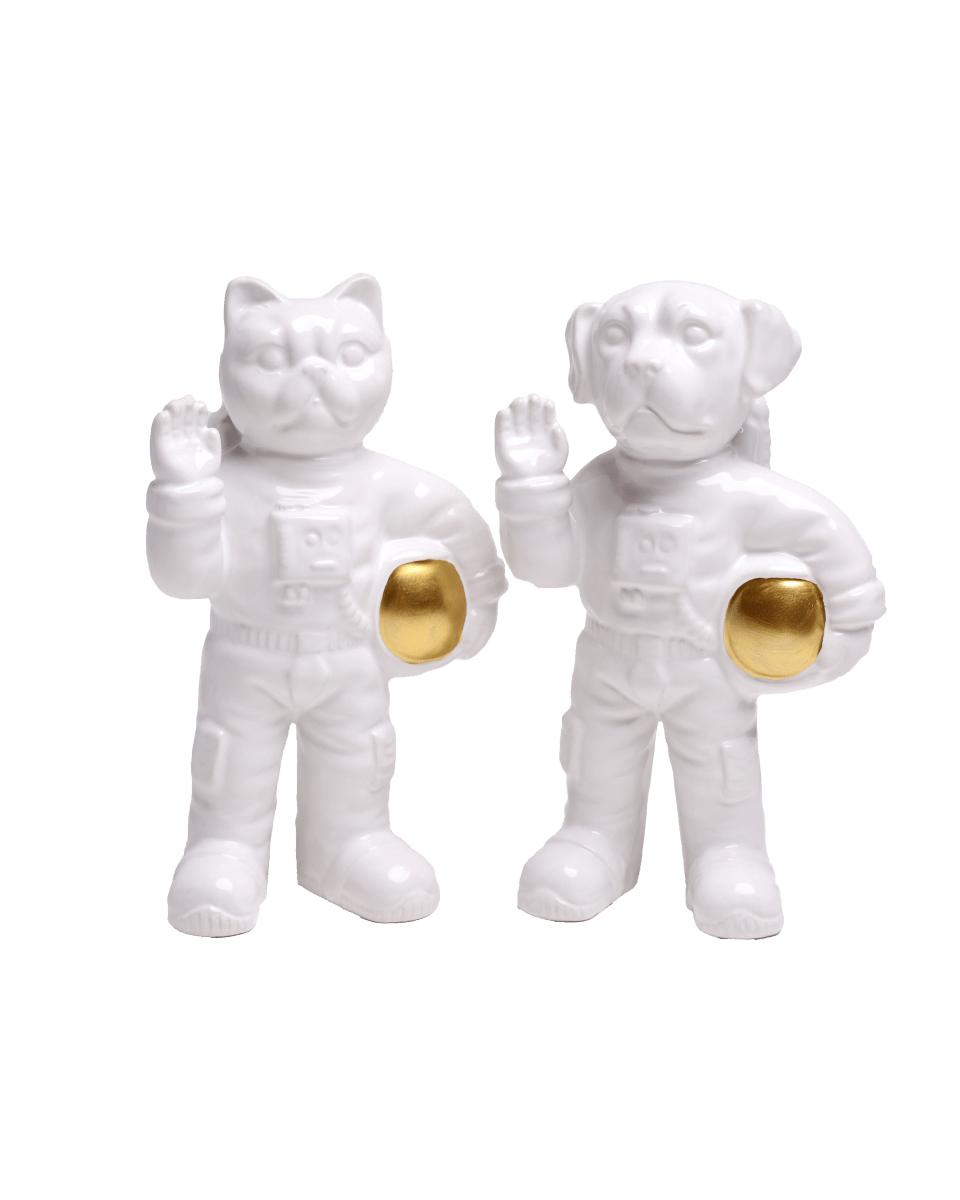 Astronaut Unique Ceramic Flower Vase - Chive Ceramics Studio - Vases - Chive Ceramics Studio