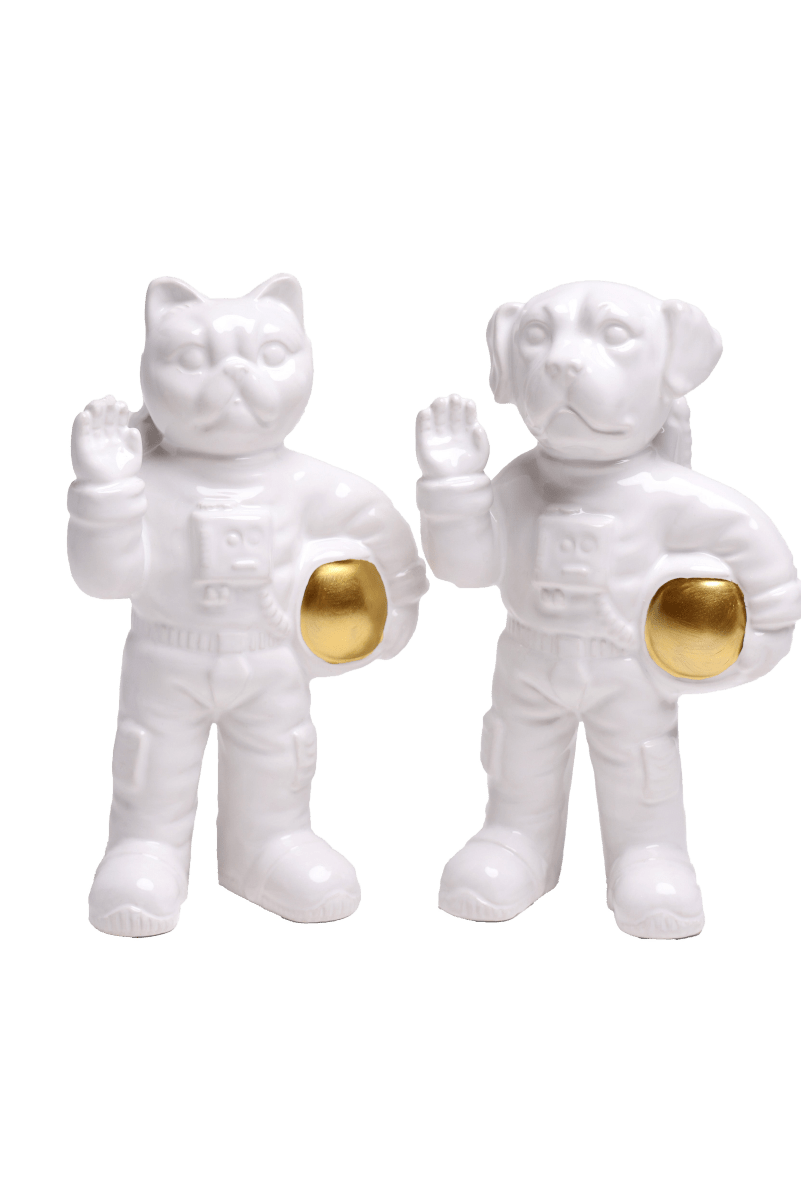 Astronaut Unique Ceramic Flower Vase - Chive Ceramics Studio - Vases - Chive Ceramics Studio