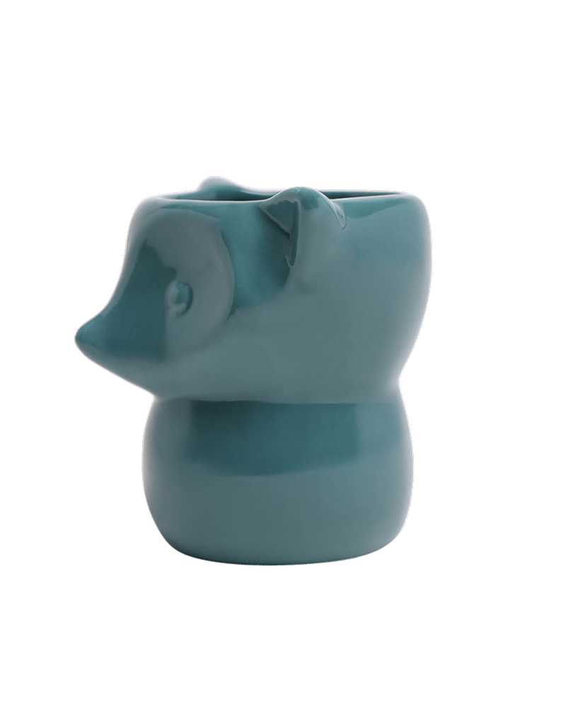 Fox Ceramic Indoor Plant Pot For Succulents - Chive Ceramics Studio - Pots - Chive Ceramics Studio