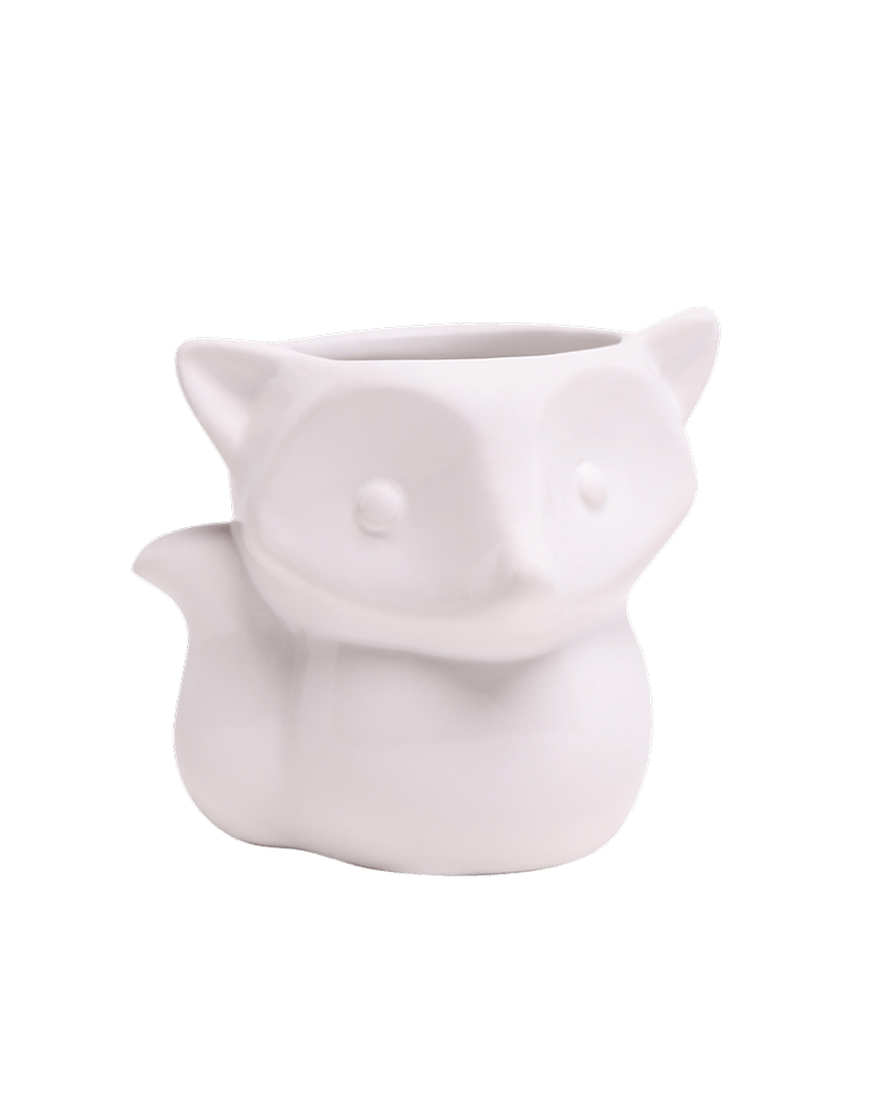 Fox Ceramic Indoor Plant Pot For Succulents - Chive Ceramics Studio - Pots - Chive Ceramics Studio