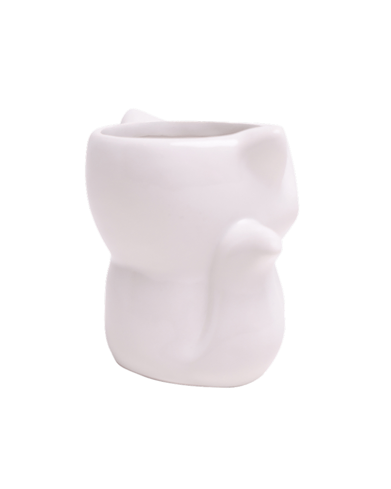 Fox Ceramic Indoor Plant Pot For Succulents - Chive Ceramics Studio - Pots - Chive Ceramics Studio