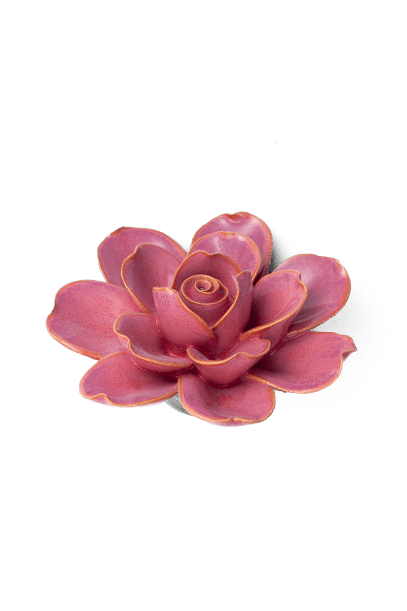 Blush Pink Tahitian Gardenia - Chive Ceramics Studio - Ceramic Flowers - Chive Ceramics Studio