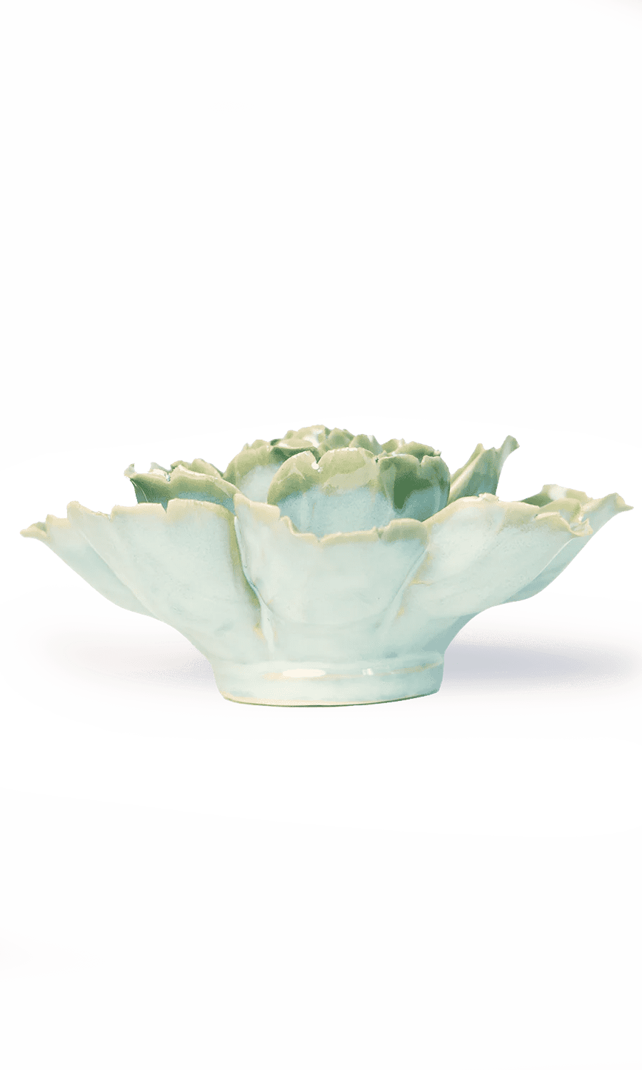 Milk Camellia ceramic wall flower— France collection — designed in Toronto by Chive Studio