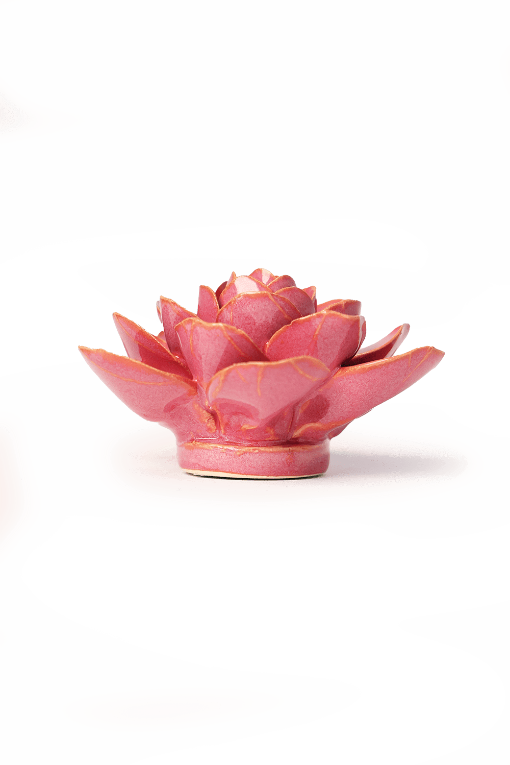 Blush Pink Begonia - Chive Ceramics Studio - Ceramic Flowers - Chive Ceramics Studio