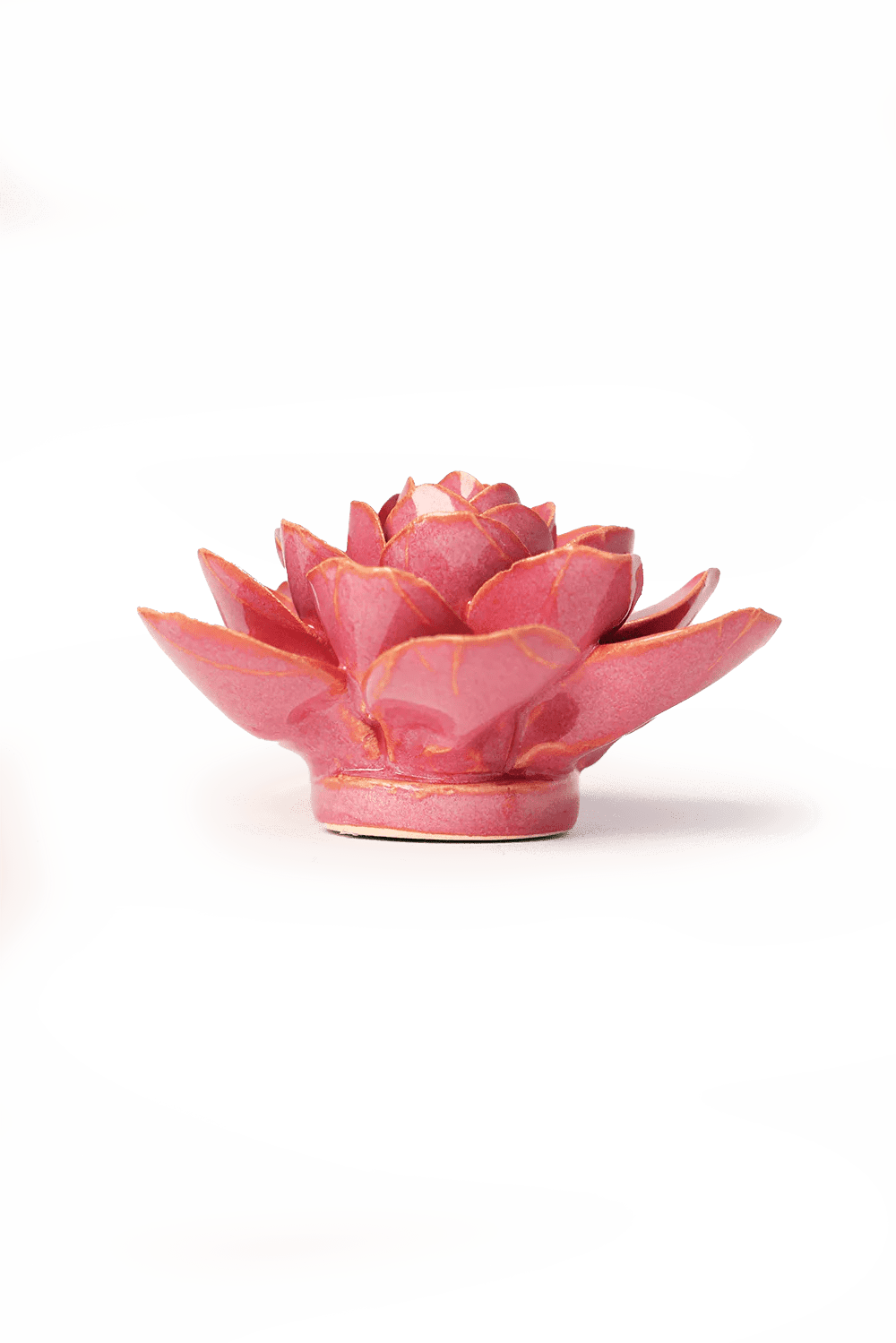 Blush Pink Begonia ceramic wall flower — France collection — designed in Toronto by Chive Studio