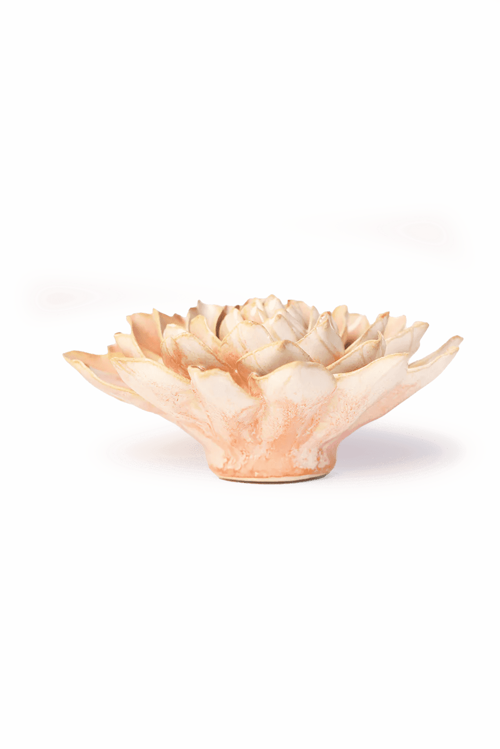 Peach Pink Madonna Azalea - Chive Ceramics Studio - Ceramic Flowers - Chive Ceramics Studio