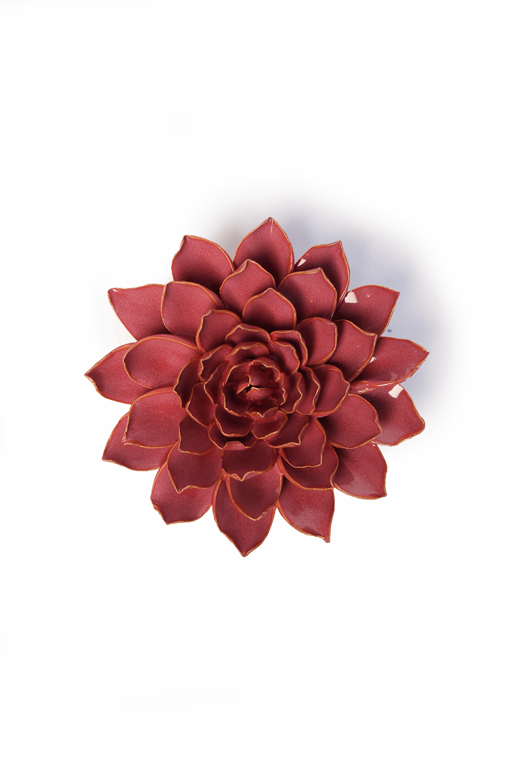 Blush Pink Madonna Azalea - Chive Ceramics Studio - Ceramic Flowers - Chive Ceramics Studio