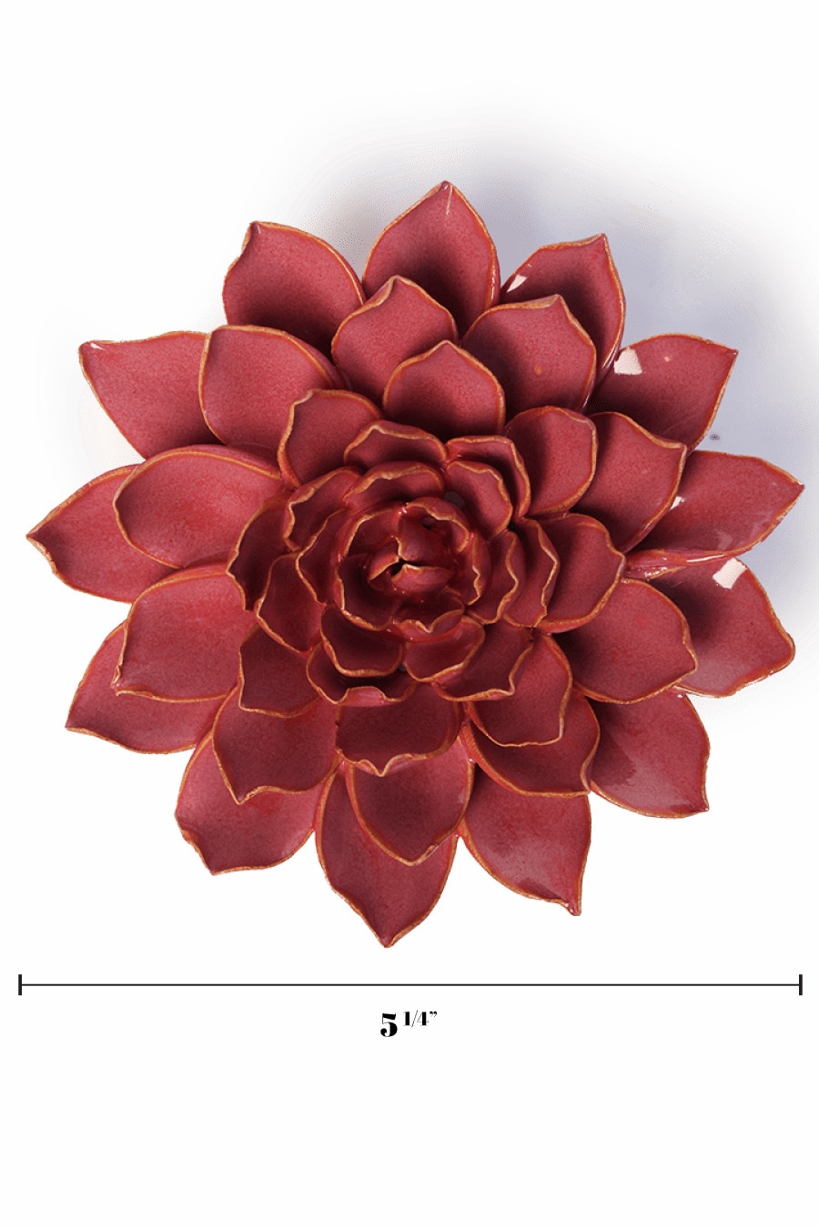 Blush Pink Madonna Azalea - Chive Ceramics Studio - Ceramic Flowers - Chive Ceramics Studio