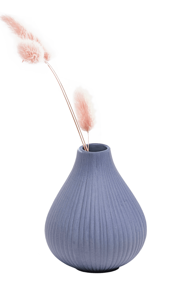 Frost Porcelain Bud Vase For Flowers - Chive Ceramics Studio - Vases - Chive Ceramics Studio