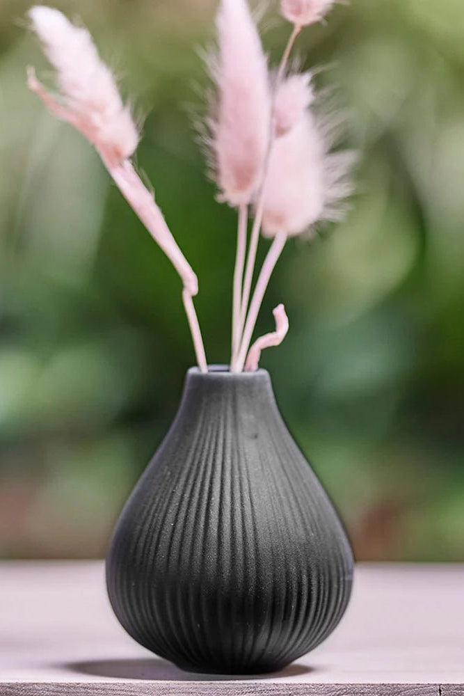 Frost Porcelain Bud Vase For Flowers - Chive Ceramics Studio - Vases - Chive Ceramics Studio