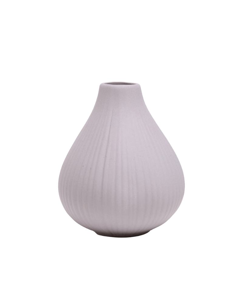 Frost Porcelain Bud Vase For Flowers - Chive Ceramics Studio - Vases - Chive Ceramics Studio