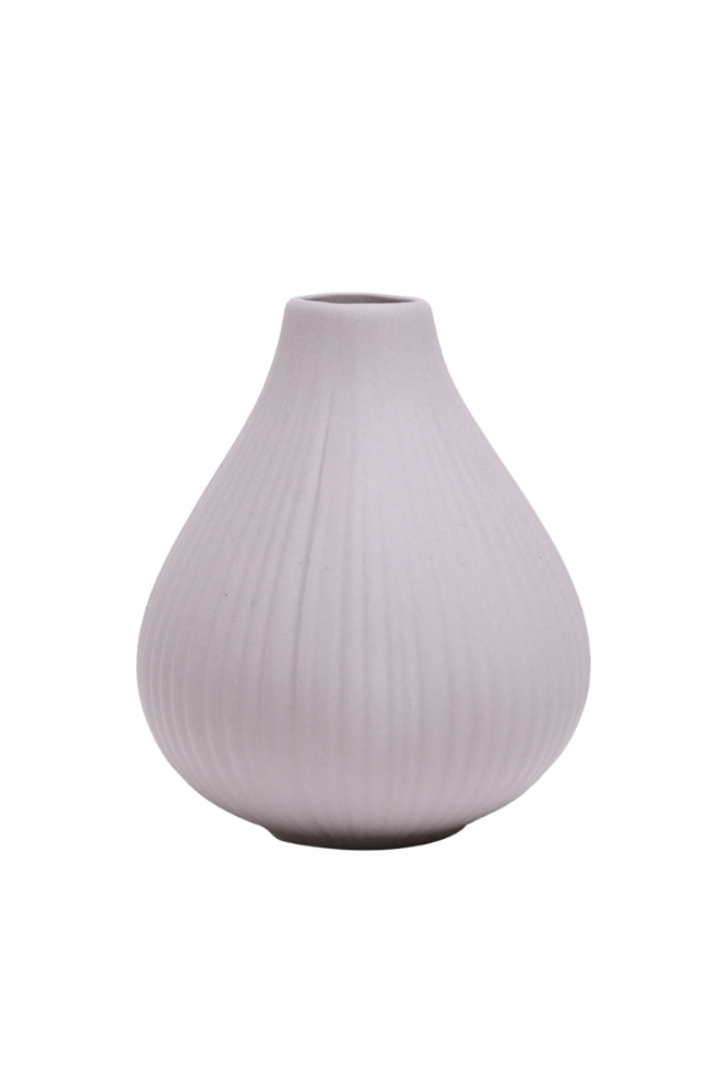 Frost Porcelain Bud Vase For Flowers - Chive Ceramics Studio - Vases - Chive Ceramics Studio