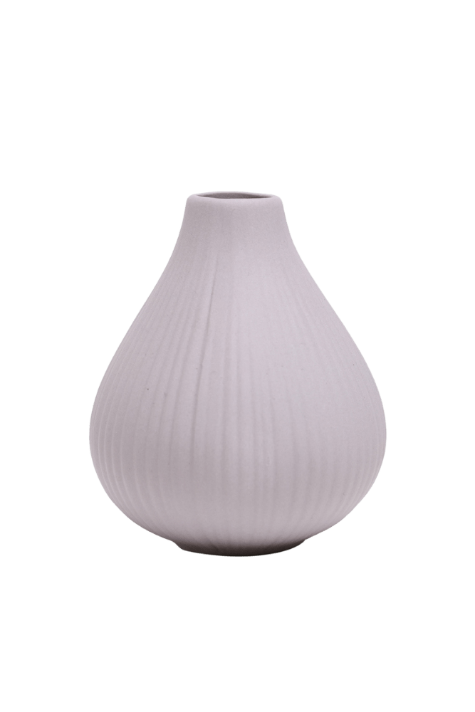 Frost Porcelain Bud Vase For Flowers - Chive Ceramics Studio - Vases - Chive Ceramics Studio