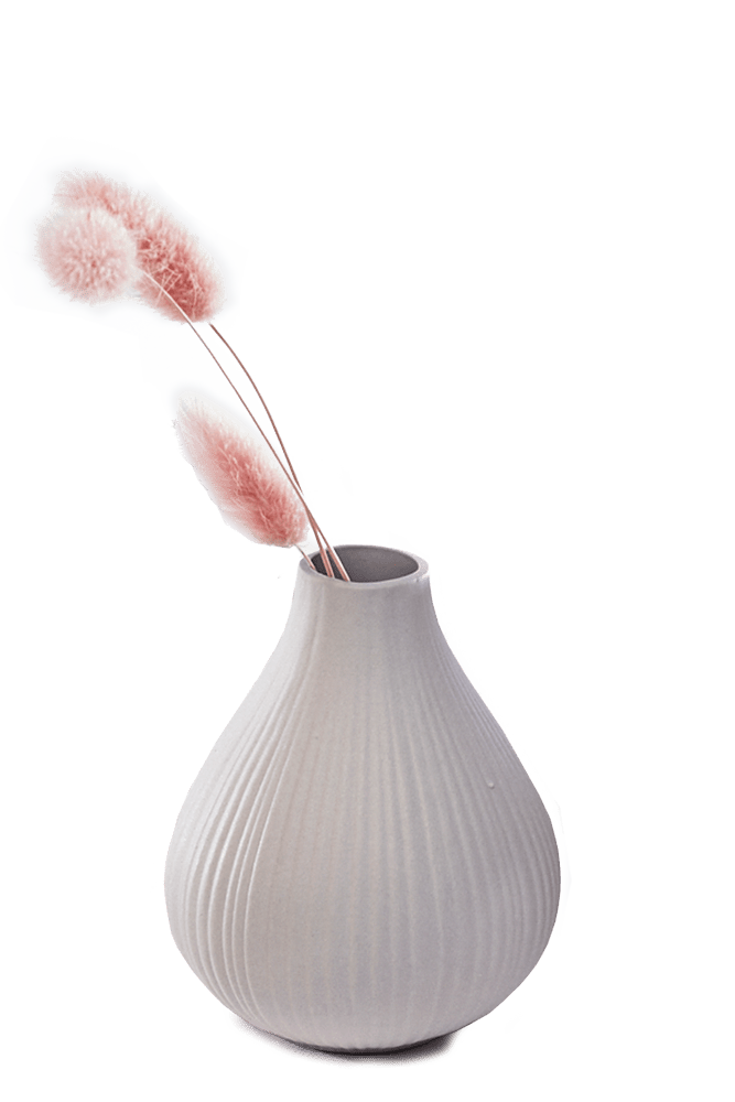 Frost Porcelain Bud Vase For Flowers - Chive Ceramics Studio - Vases - Chive Ceramics Studio