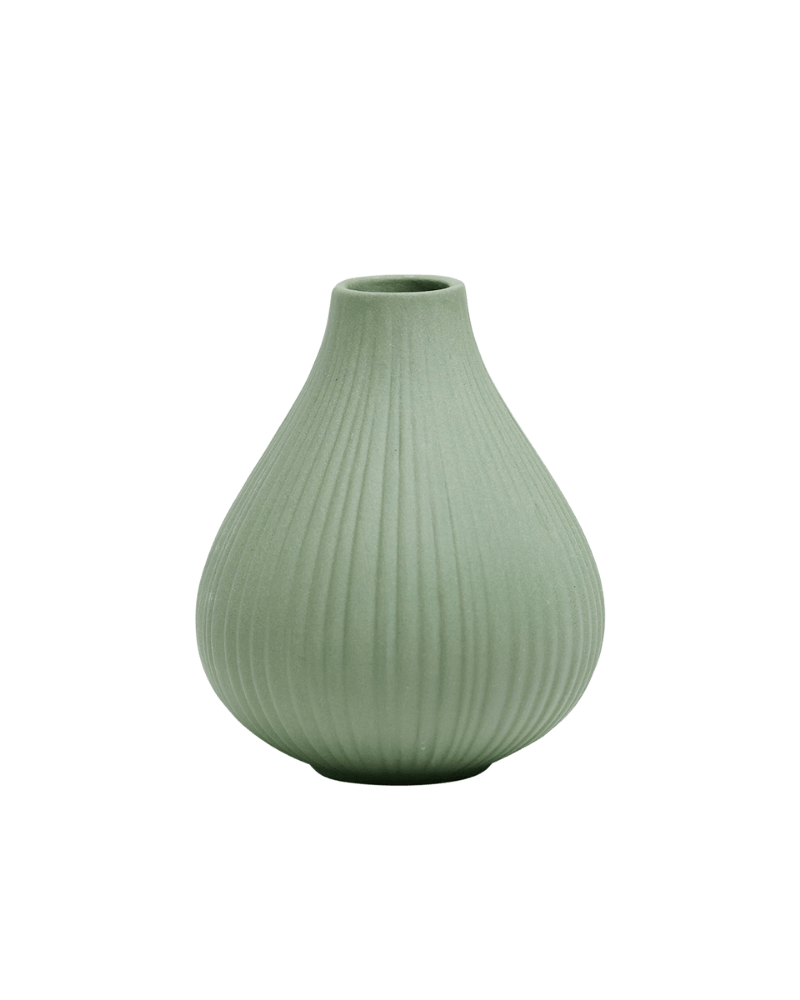 Frost Porcelain Bud Vase For Flowers - Chive Ceramics Studio - Vases - Chive Ceramics Studio