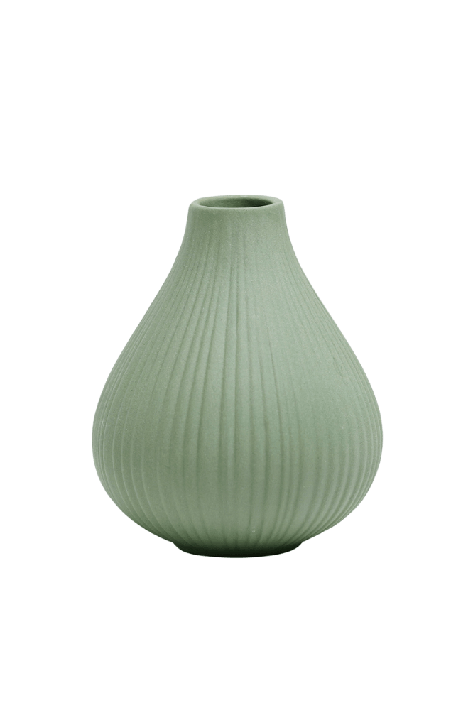 Frost Porcelain Bud Vase For Flowers - Chive Ceramics Studio - Vases - Chive Ceramics Studio
