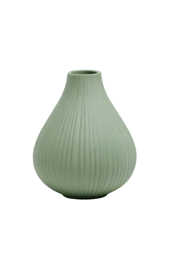 Frost Porcelain Bud Vase For Flowers - Chive Ceramics Studio - Vases - Chive Ceramics Studio