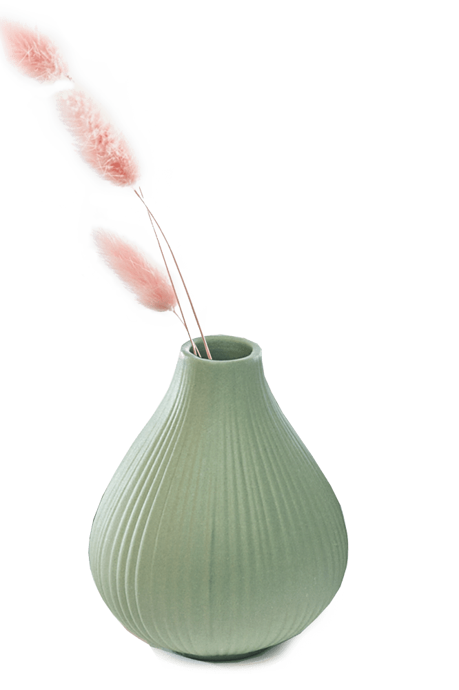 Frost Porcelain Bud Vase For Flowers - Chive Ceramics Studio - Vases - Chive Ceramics Studio