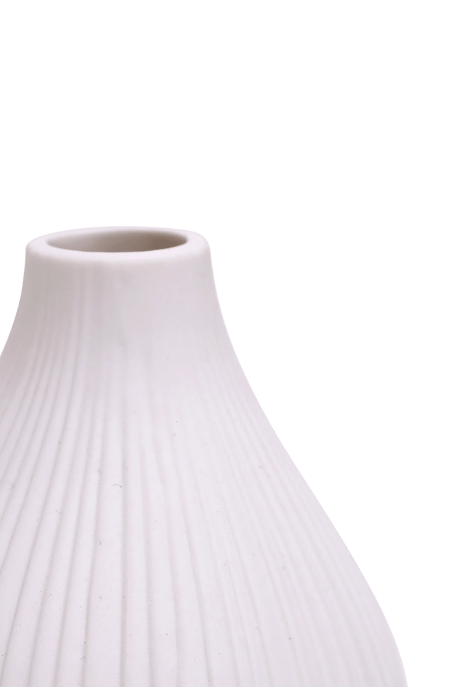 Frost Porcelain Bud Vase For Flowers - Chive Ceramics Studio - Vases - Chive Ceramics Studio